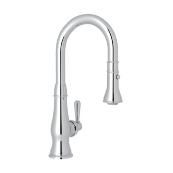 ROHL Patrizia™ Pull-Down Bar/Food Prep Kitchen Faucet In Polished Chrome