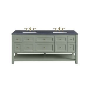 Breckenridge 72" Double Vanity, Smokey Celadon