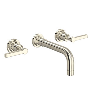 ROHL Lombardia® Wall Mount Lavatory Faucet Trim In Polished Nickel