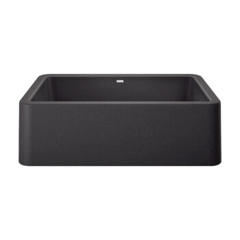 Blanco Ikon SILGRANIT 33" Single Bowl Apron-Front Farmhouse Sink - Anthracite
