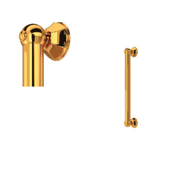 ROHL 18" Grab Bar In Italian Brass