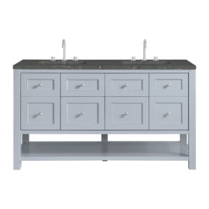 Breckenridge 60" Double Vanity, Serenity Blue