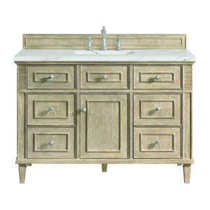 Lorelai 48" Single Vanity, Whitewashed Oak