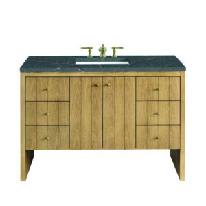 Hudson 48" Single Vanity, Light Natural Oak