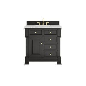 Brookfield 36" Single Vanity, Black Onyx