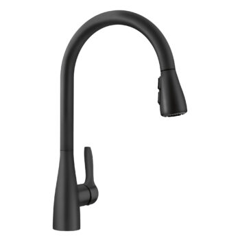 Blanco Atura Pull-Down Dual-Spray Kitchen Faucet 1.5 GPM - Matte Black