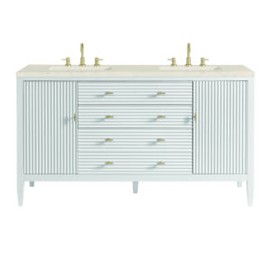 Myrrin 60" Double Vanity, Bright White