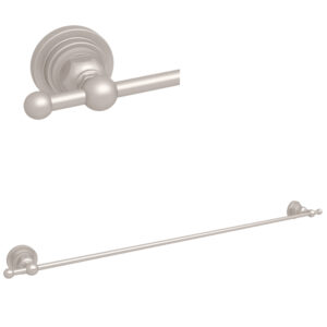 ROHL San Giovanni™ 30″ Towel Bar In Satin Nickel