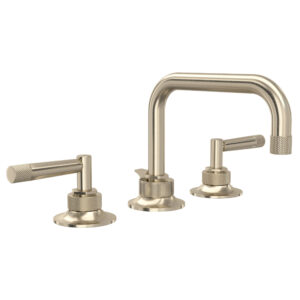 ROHL Graceline® Widespread Lavatory Faucet With U-Spout In Satin Nickel