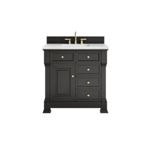 Brookfield 36" Single Vanity, Black Onyx