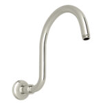 ROHL 12" Wall Mount Shower Arm In Polished Nickel