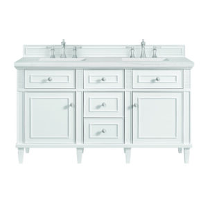 Lorelai 60" Double Vanity, Bright White