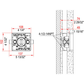 Dawn® Pressure Balancing Valve (Rough In) - Image 2