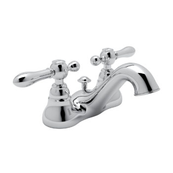 ROHL Arcana™ Two Handle Centerset Lavatory Faucet In Polished Chrome