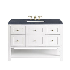 Breckenridge 48" Single Vanity, Bright White