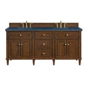 Lorelai 72"Double Vanity, Mid-Century Walnut