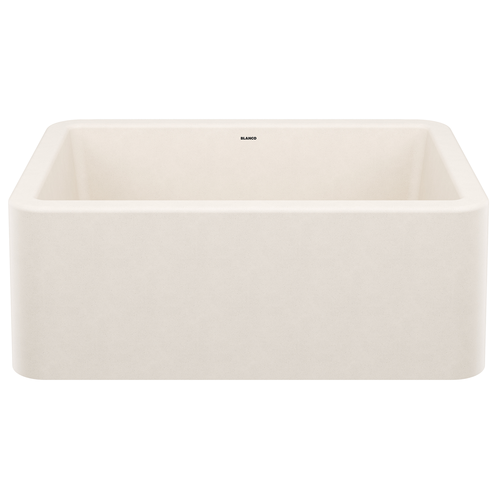 Blanco Ikon SILGRANIT 27" Single Bowl Apron-Front Farmhouse Sink - Soft White