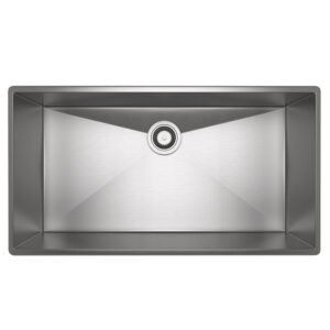 ROHL Forze™ 33″ Single Bowl Stainless Steel Kitchen Sink In Brushed Stainless Steel