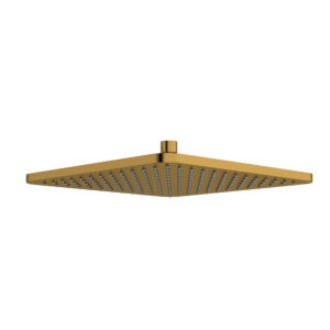 Riobel 12″ Rain Showerhead In Brushed Gold