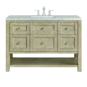 Breckenridge 48" Single Vanity, Whitewashed Oak