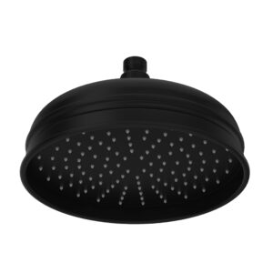 ROHL 9″ Rain Showerhead In Matte Black