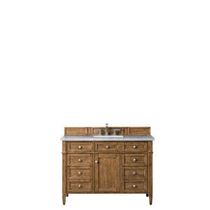 Brittany 48" Single Vanity, Saddle Brown