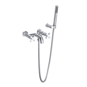 ROHL Lombardia® Exposed Wall Mount Tub Filler In Polished Chrome