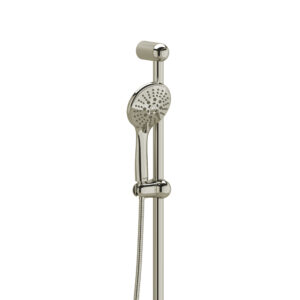 Riobel Handshower Set With 32″ Slide Bar and 3-Function Handshower In Polished Nickel