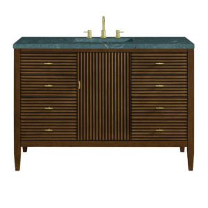 Myrrin 48" Single Vanity, Mid Century Walnut