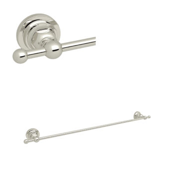 ROHL San Giovanni™ 24" Towel Bar In Polished Nickel