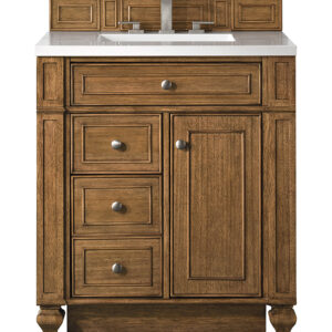 Bristol 30″ Single Vanity, Saddle Brown
