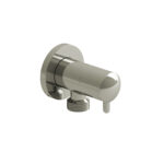 Riobel Handshower Outlet With Integrated Volume Control In Polished Nickel
