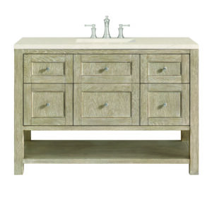 Breckenridge 48" Single Vanity, Whitewashed Oak