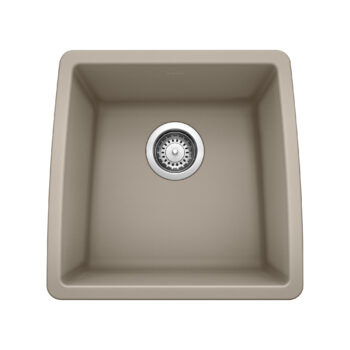 Blanco Performa SILGRANIT 17" Undermount Bar Sink - Truffle