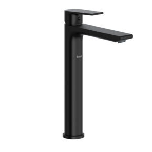 Riobel Fresk™ Single Handle Tall Lavatory Faucet In Black