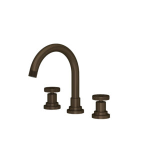 ROHL Campo™ Widespread Lavatory Faucet With C-Spout In Tuscan Brass