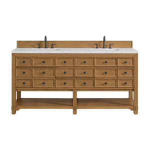 Malibu 72" Double Vanity, Amber Birch