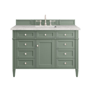 Brittany 48" Single Vanity, Smokey Celadon