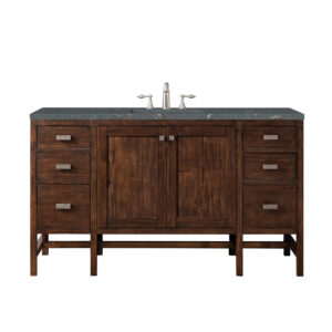 Addison 60" Single Vanity, Mid-Century Acacia