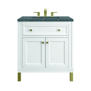 Chicago 30" Single Vanity, Glossy White