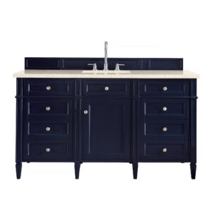 Brittany 60" Single Vanity, Victory Blue