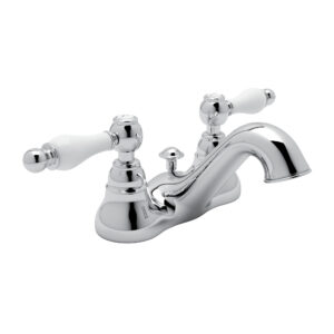 ROHL Arcana™ Two Handle Centerset Lavatory Faucet In Polished Chrome