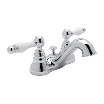 ROHL Arcana™ Two Handle Centerset Lavatory Faucet In Polished Chrome