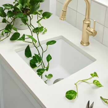 Blanco Performa SILGRANIT 17" Undermount Bar Sink - White - Image 3