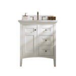 Palisades 30" Single Vanity, Bright White