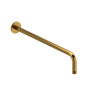 Riobel 20″ Wall Mount Shower Arm In Brushed Gold
