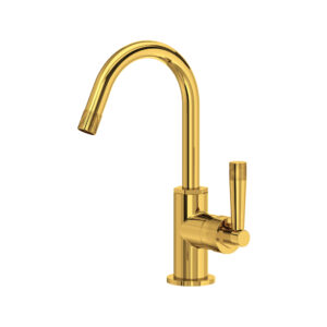 ROHL Graceline® Single Handle Lavatory Faucet In Unlacquered Brass