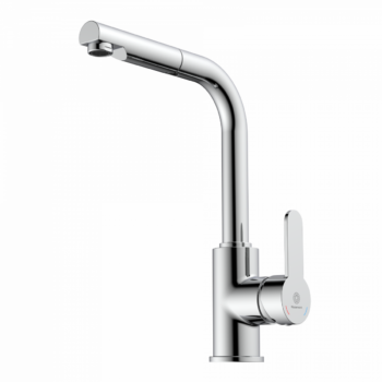 Wasserwerk Felis Straight Pull-Out Faucet Chrome