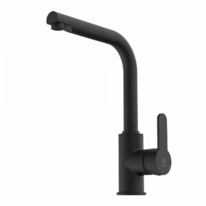 Wasserwerk Felis Straight Pull-Out Faucet Matte Black