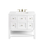 Breckenridge 36" Single Vanity, Bright White